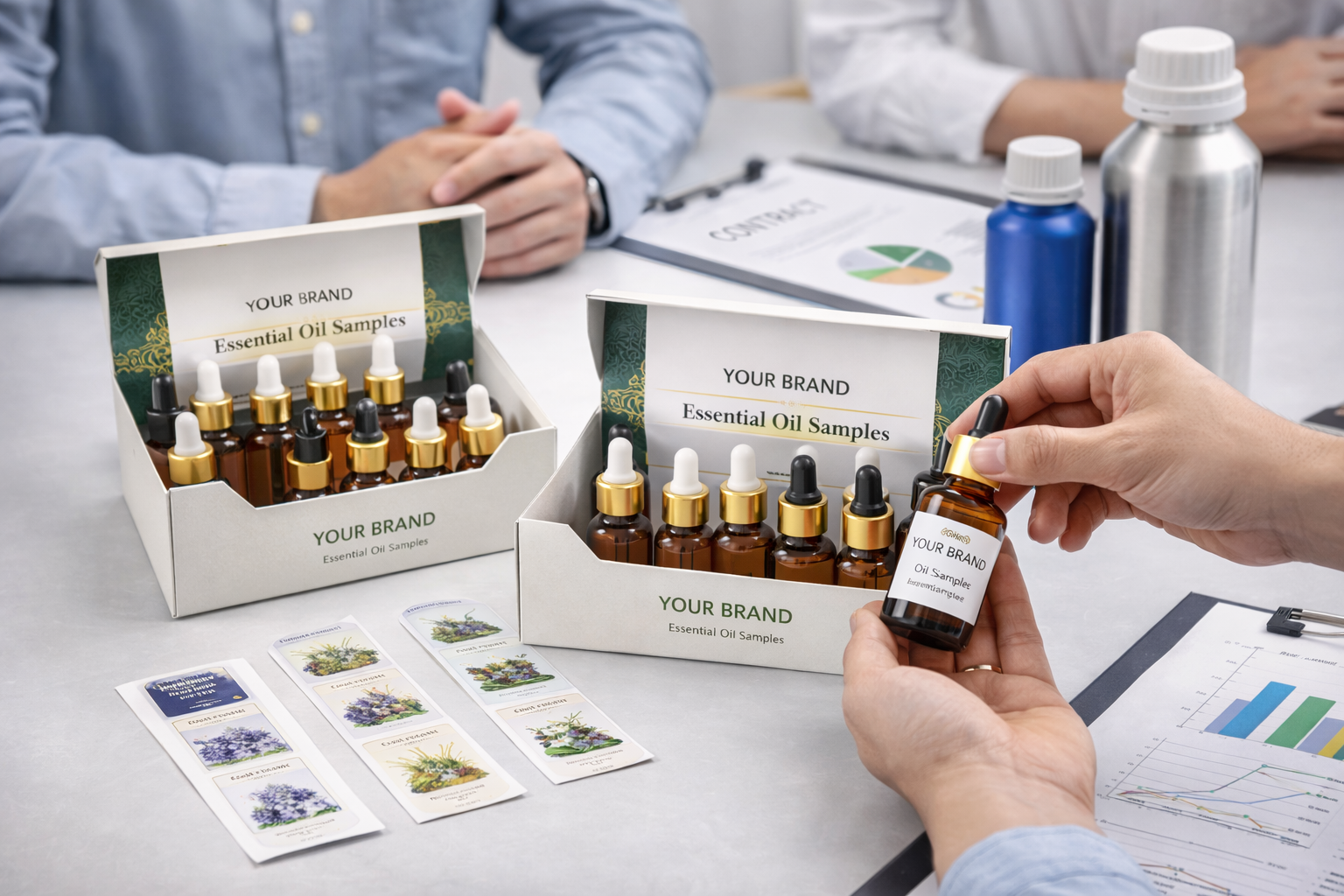 Bulk Essential Oil Samples for Quality Assurance